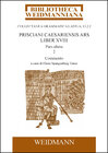 Buchcover Prisciani Caesariensis Ars, Liber XVIII, Pars altera, 2