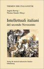 Buchcover Intellettuali italiani del secondo Novecento