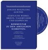 Buchcover Sämtliche Werke. Briefe, Tagebücher und Gespräche Amtliche Schriften