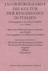 Buchcover Die Kultur der Renaissance in Italien