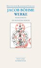 Buchcover Werke. Die Morgenröte im Aufgang / De Signatura Rerum