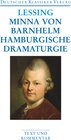 Buchcover Minna von Barnhelm / Hamburgische Dramaturgie