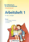 Buchcover Das Wörterbuch für die Grundschule – Arbeitsheft 1 · Für das 2. Schuljahr