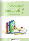 Buchcover Lese- und Lernprofi 1 – Kommentar mit Lösungen