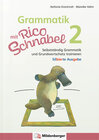 Buchcover Grammatik mit Rico Schnabel, Klasse 2 - silbierte Ausgabe