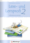 Buchcover Lese- und Lernprofi 2 – Kommentar mit Lösungen