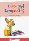 Buchcover Lese- und Lernprofi 3 – Arbeitsheft – silbierte Ausgabe