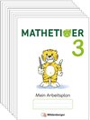 Buchcover Mathetiger 3 – Arbeitsplan zur Heftausgabe (VPE 10)