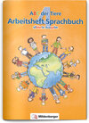 Buchcover ABC der Tiere 4 – Arbeitsheft Sprachbuch, silbierte Ausgabe