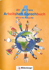 Buchcover ABC der Tiere 4 – Arbeitsheft Sprachbuch, silbierte Ausgabe