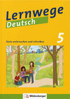 Buchcover Lernwege Deutsch: Texte untersuchen und schreiben 5