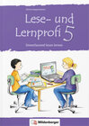 Buchcover Lese- und Lernprofi 5 – Arbeitsheft