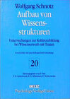 Buchcover Aufbau von Wissensstrukturen