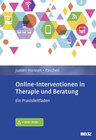 Buchcover Online-Interventionen in Therapie und Beratung