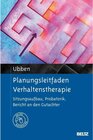 Buchcover Planungsleitfaden Verhaltenstherapie