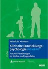 Buchcover Klinische Entwicklungspsychologie kompakt / Lehrbuch kompakt