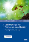 Buchcover Selbstfürsorge für Therapeuten und Berater