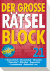 Buchcover Der große Rätselblock 21