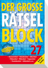 Buchcover Der große Rätselblock 27