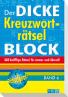 Buchcover Der dicke Kreuzworträtsel-Block Band 6
