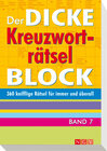 Buchcover Der dicke Kreuzworträtsel-Block Band 7