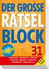 Buchcover Der große Rätselblock 31