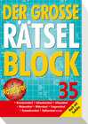 Buchcover Der große Rätselblock 35