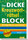 Buchcover Der dicke Kreuzworträtsel-Block Band 11