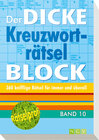 Buchcover Der dicke Kreuzworträtsel-Block Band 10