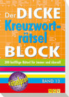 Buchcover Der dicke Kreuzworträtsel-Block Band 13