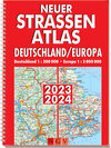 Buchcover Neuer Straßenatlas Deutschland/Europa 2023/2024
