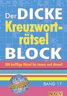 Buchcover Der dicke Kreuzworträtsel-Block Band 17