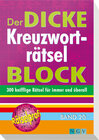 Buchcover Der dicke Kreuzworträtsel-Block Band 20