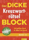 Buchcover Der dicke Kreuzworträtsel-Block Band 23
