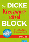 Buchcover Der dicke Kreuzworträtsel-Block Band 26