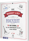 Buchcover Die Bucket List zur Hochzeit