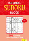 Buchcover Der große Sudokublock Band 2