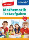 Buchcover Lernblock Mathematik – Textaufgaben 3.–4. Klasse