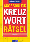 Buchcover Großdruck Kreuzworträtsel - Band 5