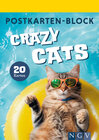 Buchcover Postkartenblock Crazy Cats