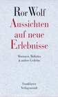 Buchcover Aussichten auf neue Erlebnisse