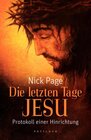 Buchcover Die letzten Tage Jesu