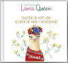 Buchcover Lama Queen - Flausen im Kopf und Blumen im Haar - wunderbar!