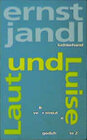 Buchcover Laut und Luise, verstreute gedichte 2