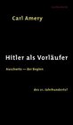 Buchcover Hitler als Vorläufer