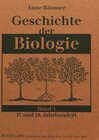 Buchcover Geschichte der Biologie
