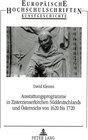 Buchcover Ausstattungsprogramme in Zisterzienserkirchen Süddeutschlands und Österreichs von 1620 bis 1720