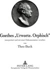 Goethes «Urworte. Orphisch» width=