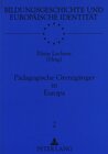 Buchcover Pädagogische Grenzgänger in Europa