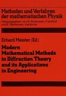 Buchcover Modern Mathematical Methods in Diffraction Theory and its Applications in Engineering